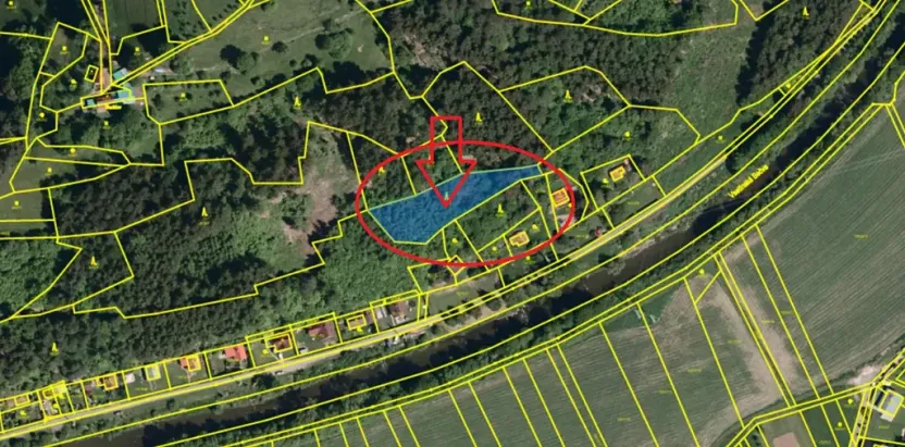 Prodej lesa, Huslenky, 1784 m2