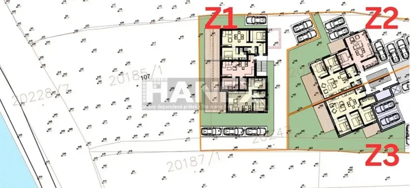 Prodej bytu 3+kk, Marina, Chorvatsko, Zaglavica, 56 m2