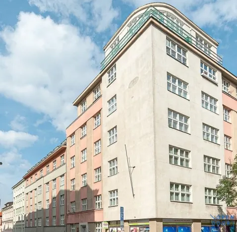 Pronájem bytu 1+kk, Praha - Žižkov, Krásova, 26 m2