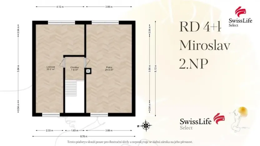Prodej rodinného domu, Miroslav, Třináctky, 149 m2