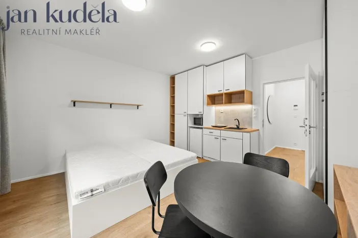 Pronájem bytu 1+kk, Brno, Cejl, 28 m2