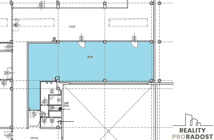 Pronájem obchodního prostoru, Brno - Bystrc, 150 m2