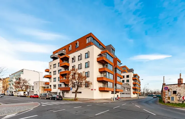 Pronájem bytu 1+kk, Praha - Holešovice, Na Maninách, 41 m2