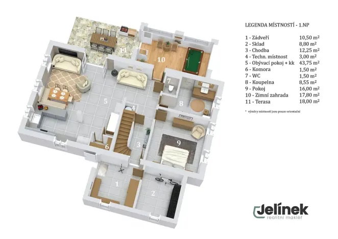 Prodej chalupy, Proseč, 207 m2