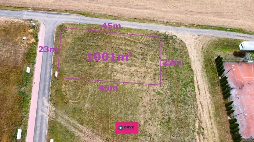 Prodej pozemku pro bydlení, Jamolice, 1001 m2