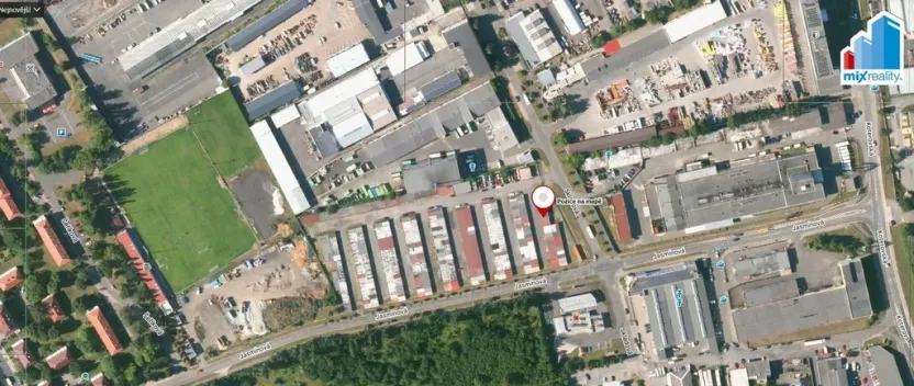 Pronájem garáže, Plzeň, Skladová, 18 m2