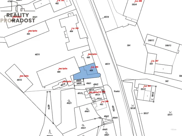 Pronájem bytu 1+1, Dubí, Ruská, 35 m2