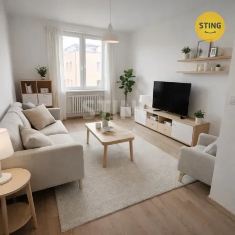 Pronájem bytu 2+1, Přerov, nábř. Protifašistických bojovníků, 50 m2