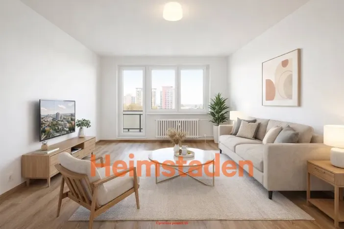 Pronájem bytu 1+1, Ostrava - Výškovice, Jičínská, 40 m2