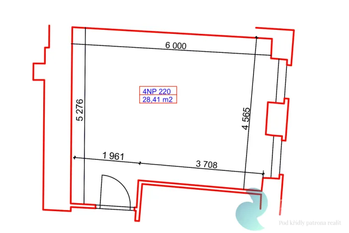 Pronájem kanceláře, Praha, Opletalova, 28 m2