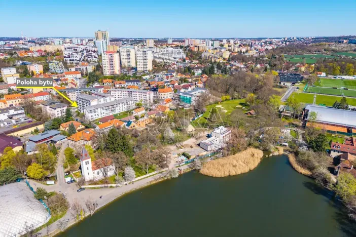 Pronájem bytu 1+kk, Praha - Záběhlice, Záběhlická, 32 m2
