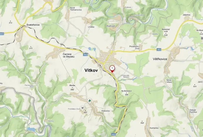 Prodej pozemku, Vítkov, 3225 m2