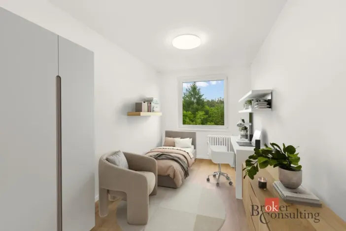 Pronájem bytu 3+1, Praha - Modřany, Urbánkova, 76 m2