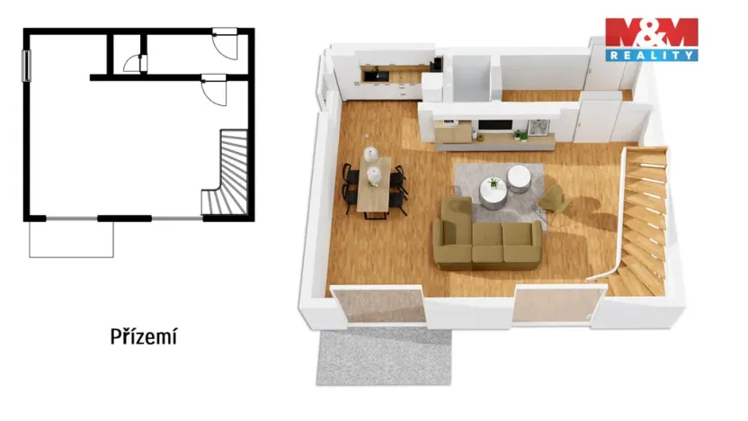Prodej bytu 4+kk, Klínec, 114 m2