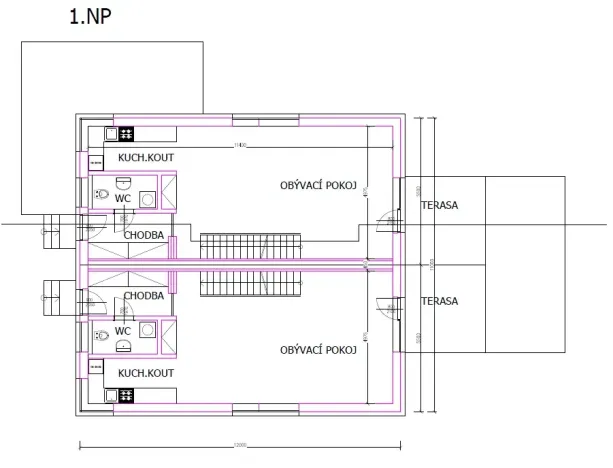 Prodej pozemku pro bydlení, Praha - Strašnice, Středová, 433 m2