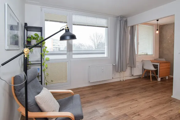 Pronájem bytu 1+kk, Praha - Střížkov, Bínova, 37 m2