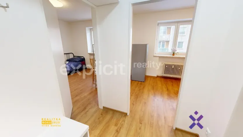 Pronájem bytu 1+1, Vsetín, Na Hrázi, 31 m2