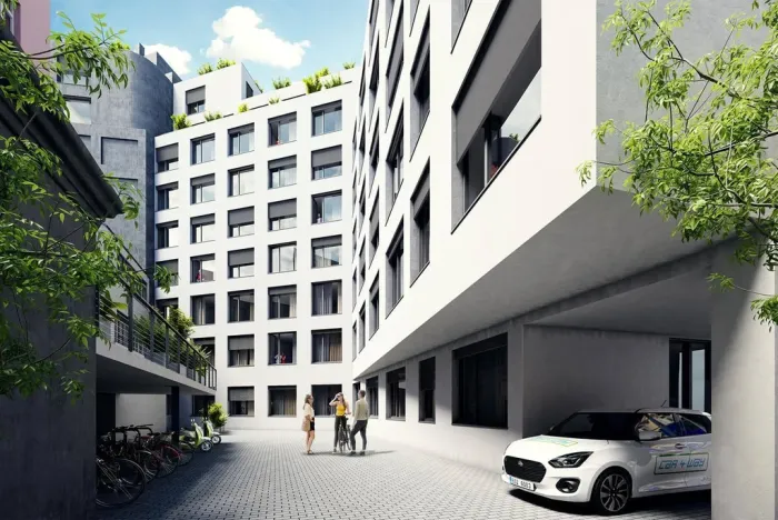 Pronájem bytu 1+kk, Praha - Smíchov, Mozartova, 20 m2