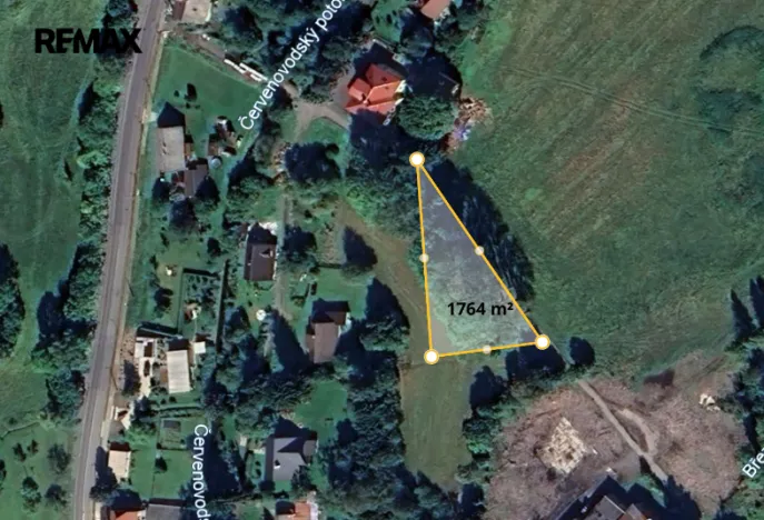 Prodej pozemku pro bydlení, Červená Voda, Bílá Voda, 1764 m2