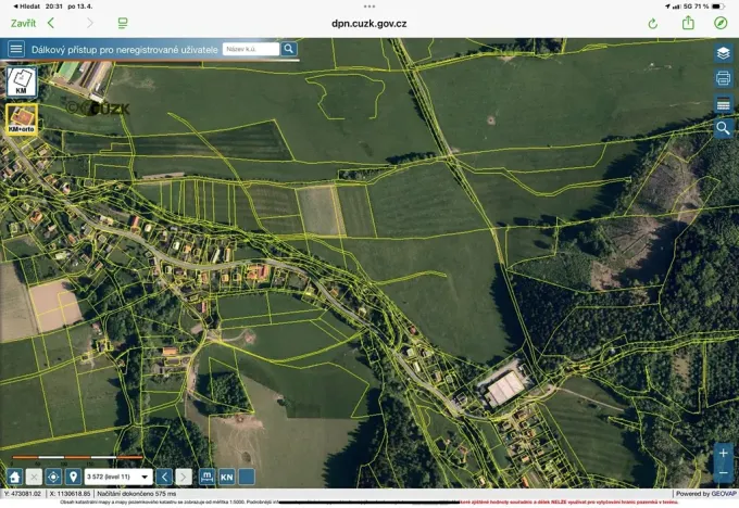 Prodej pole, Kozlovice, 100000 m2