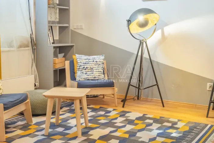 Pronájem bytu 1+kk, Praha - Vinohrady, Mánesova, 53 m2