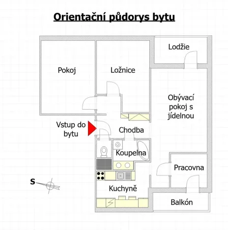 Prodej bytu 3+1, České Budějovice, Průběžná, 90 m2