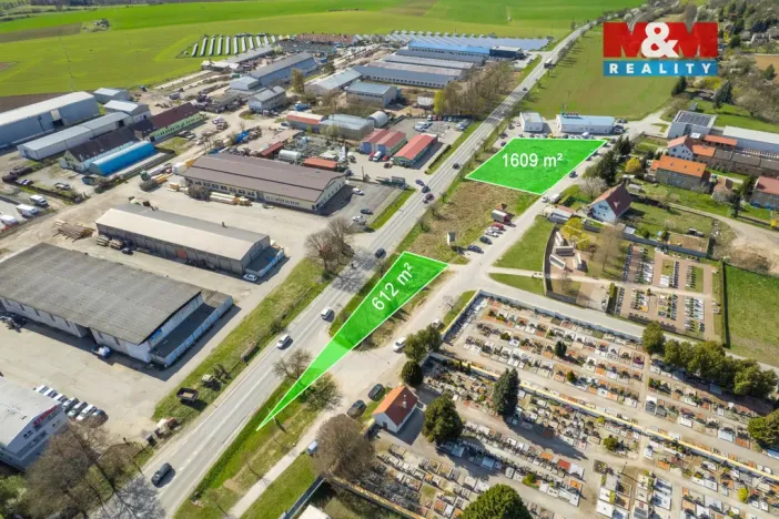 Prodej komerčního pozemku, Kuřim, 2221 m2