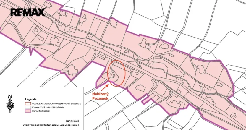 Prodej pozemku pro bydlení, Horní Brusnice, 2264 m2