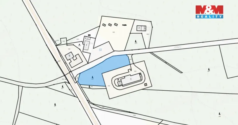 Prodej lesa, Býšť, 3807 m2