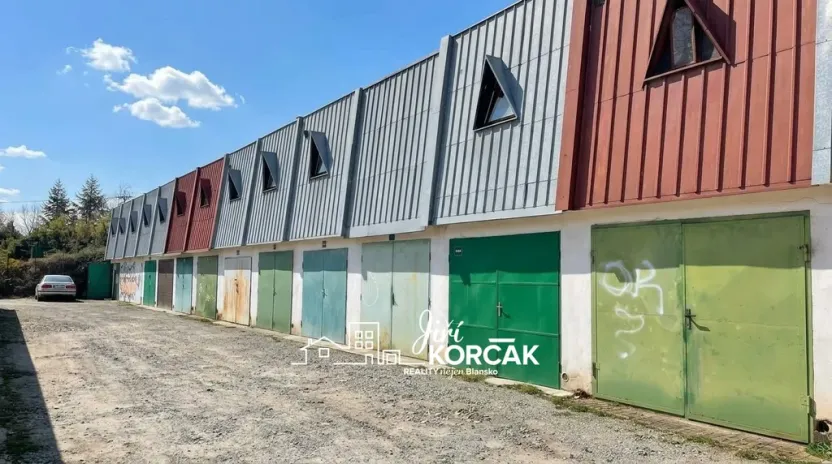 Prodej garáže, Blansko, Dvorská, 18 m2
