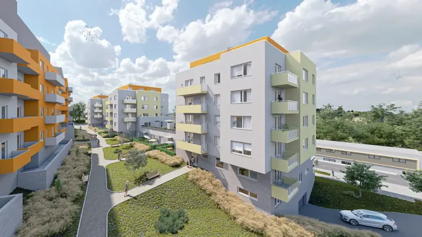 Prodej garážového stání, Brno, Křepelčí, 12 m2