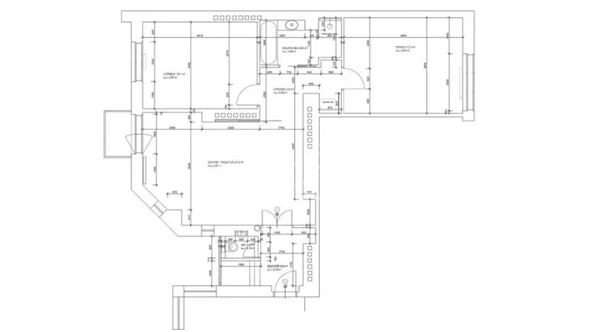Prodej bytu 3+kk, Praha - Vinohrady, Laubova, 76 m2