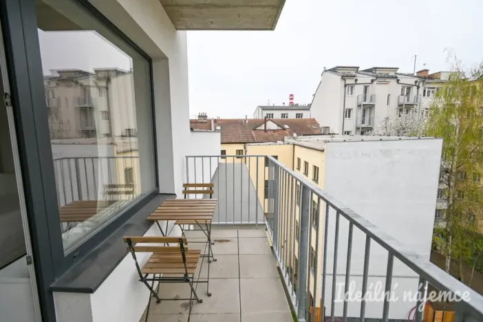 Pronájem bytu 1+kk, Brno - Zábrdovice, Spolková, 34 m2