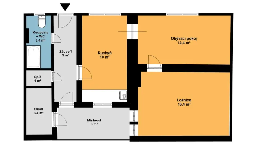 Prodej rodinného domu, Bílovice, 60 m2