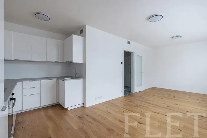 Pronájem bytu 1+kk, Praha - Radlice, U Komína, 38 m2