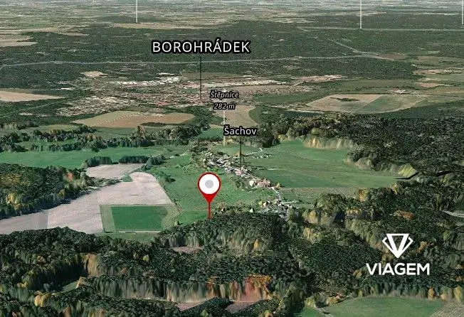 Prodej podílu zahrady, Borohrádek, 537 m2