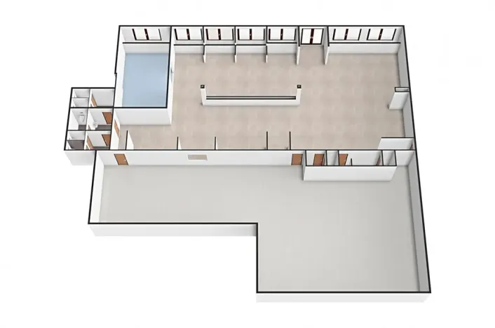 Pronájem restaurace, Praha - Braník, Branická, 610 m2