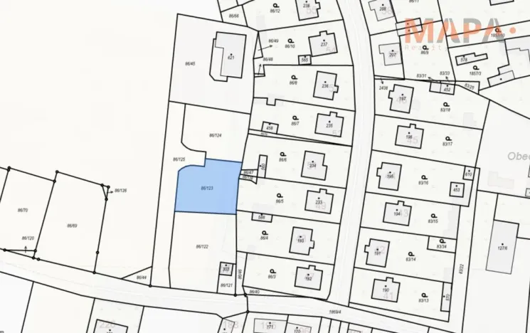 Prodej pozemku pro bydlení, Bečov, 697 m2