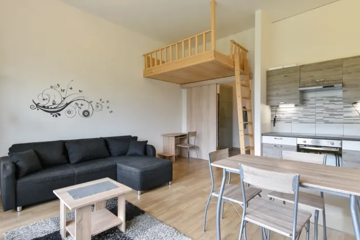 Pronájem bytu 1+kk, Praha - Horní Měcholupy, Bolevecká, 37 m2
