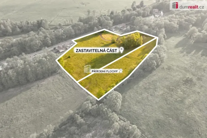 Prodej pozemku pro bydlení, Hroznětín - Bystřice, 14589 m2