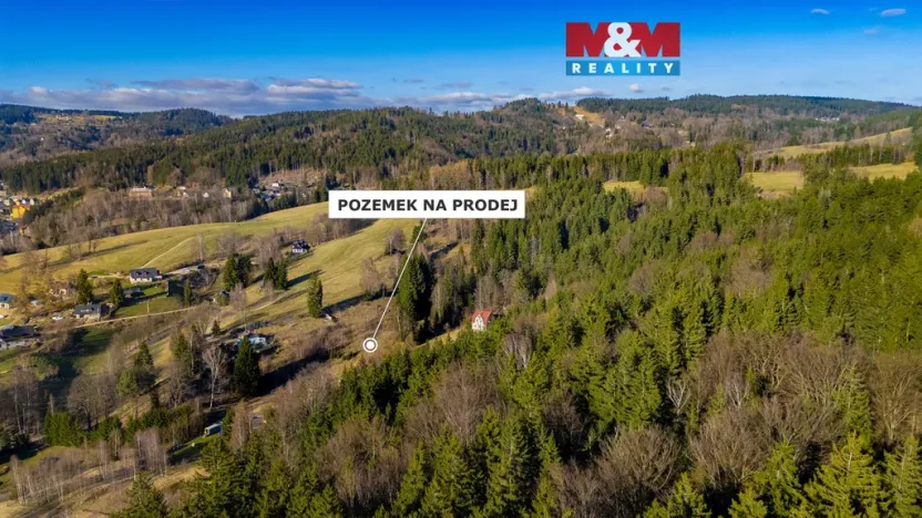 Prodej louky, Janov nad Nisou - Loučná nad Nisou, 6847 m2