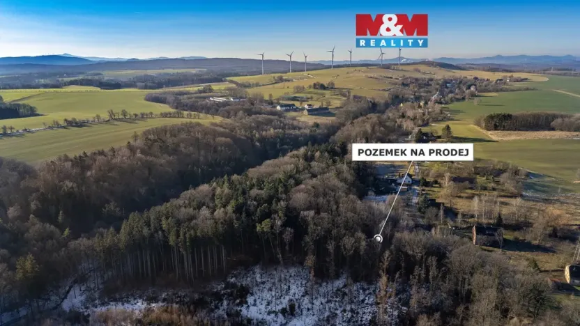 Prodej louky, Višňová - Andělka, 3376 m2