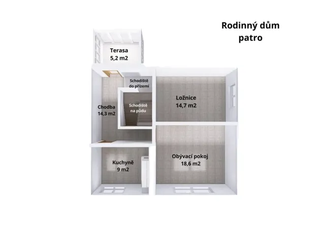 Prodej rodinného domu, Šternberk, Babická, 137 m2