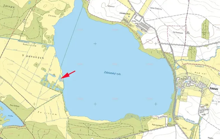 Prodej louky, Záblatí, 5015 m2