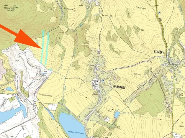 Prodej podílu pole, Ústí nad Labem, 6869 m2