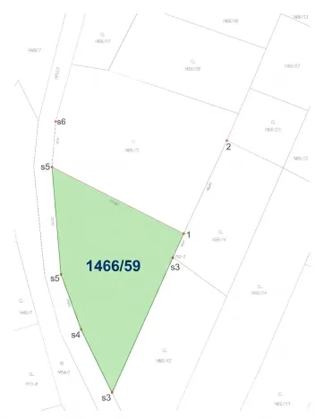 Prodej pozemku, Český Krumlov, 1001 m2