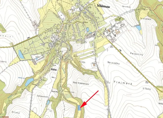 Prodej louky, Vilémov, 4169 m2