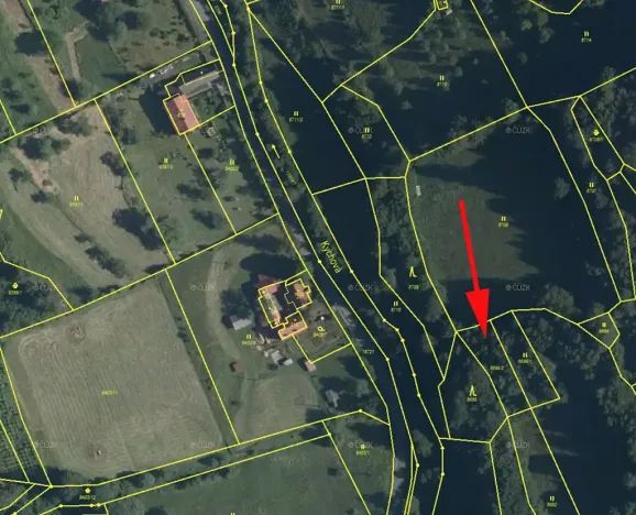 Prodej louky, Huslenky, 499 m2