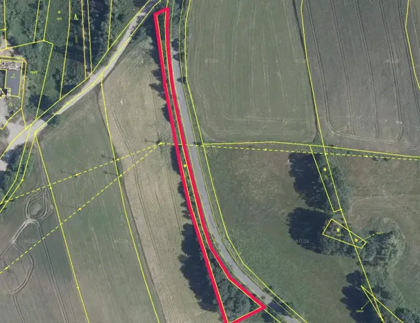 Prodej lesa, Dubnice, 1405 m2