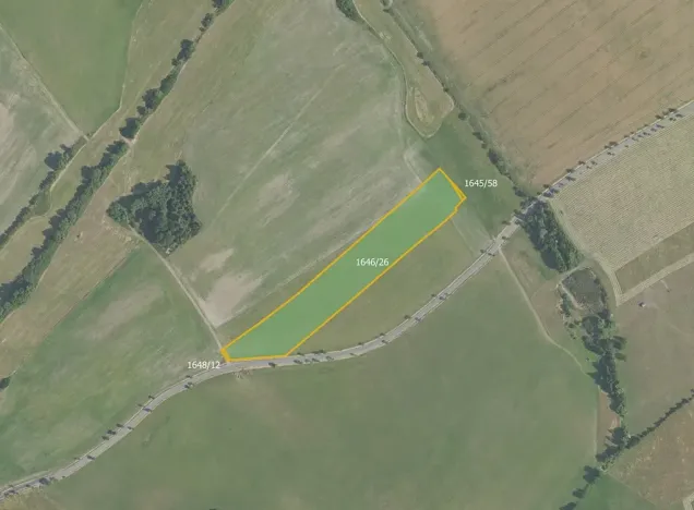 Prodej pole, Hostomice, 24656 m2